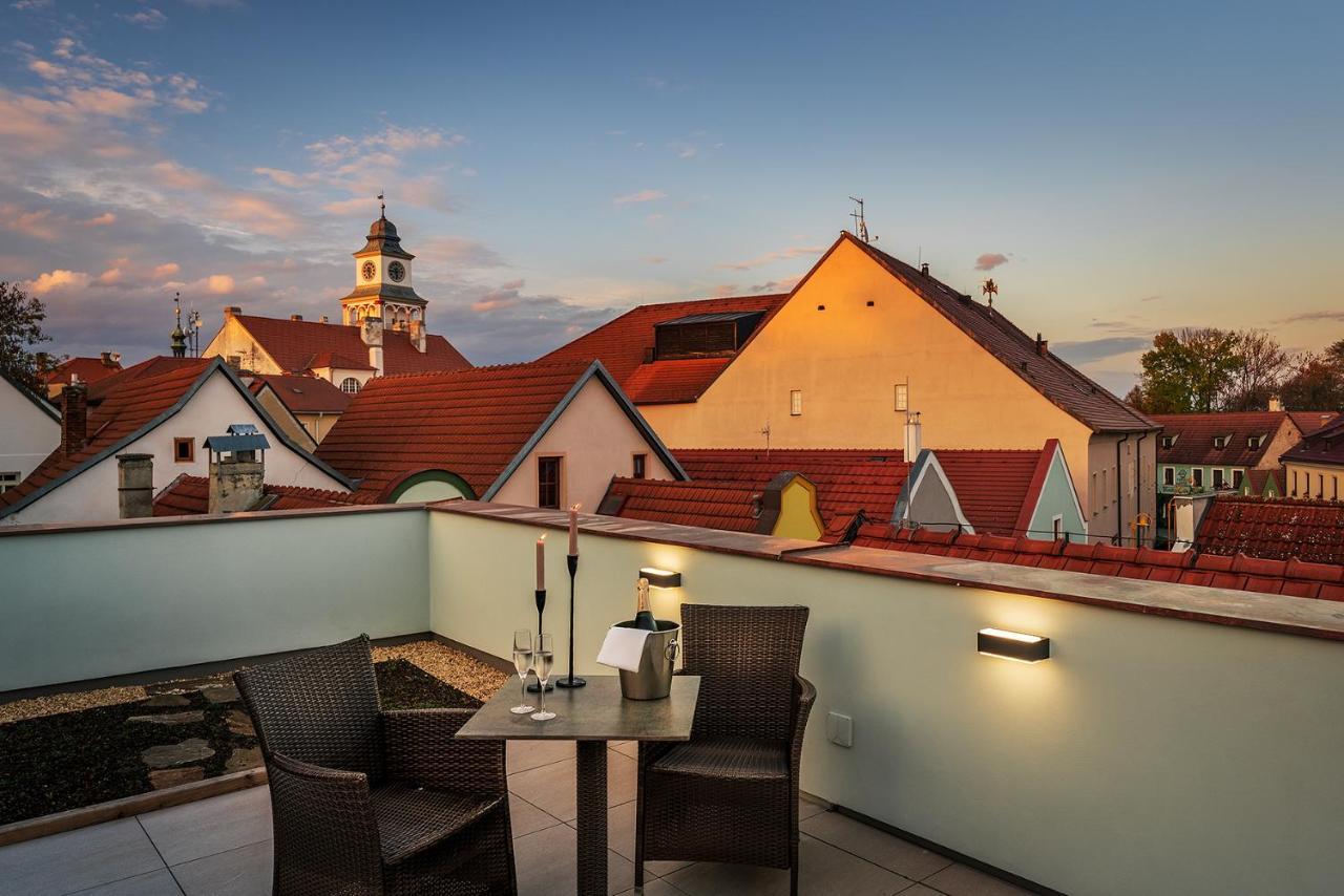 Hotel Bily Jednorozec Třeboň 외부 사진